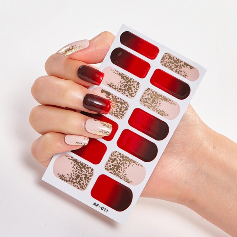 6 sheets for $20 Nail Wrap Strip Sticker- AF011